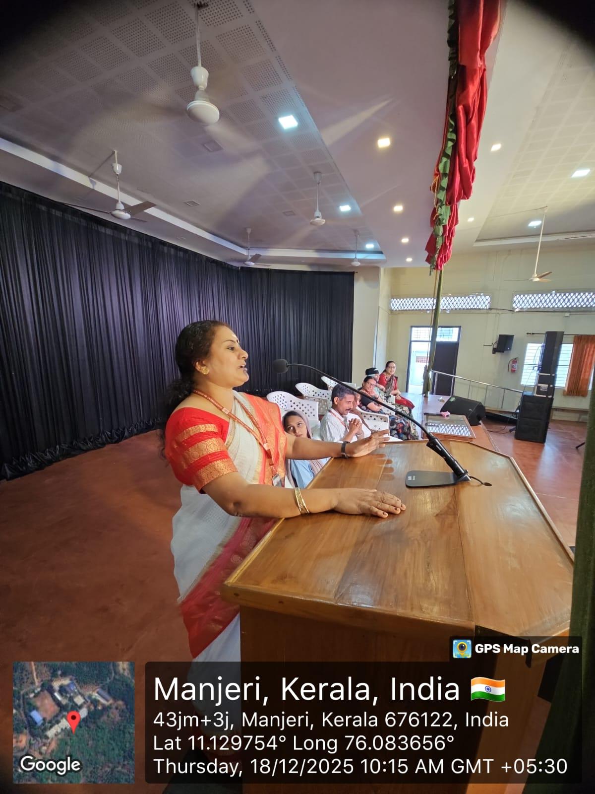 Christmas Celebration 2025 at KAHM Unity Women's College, Manjeri