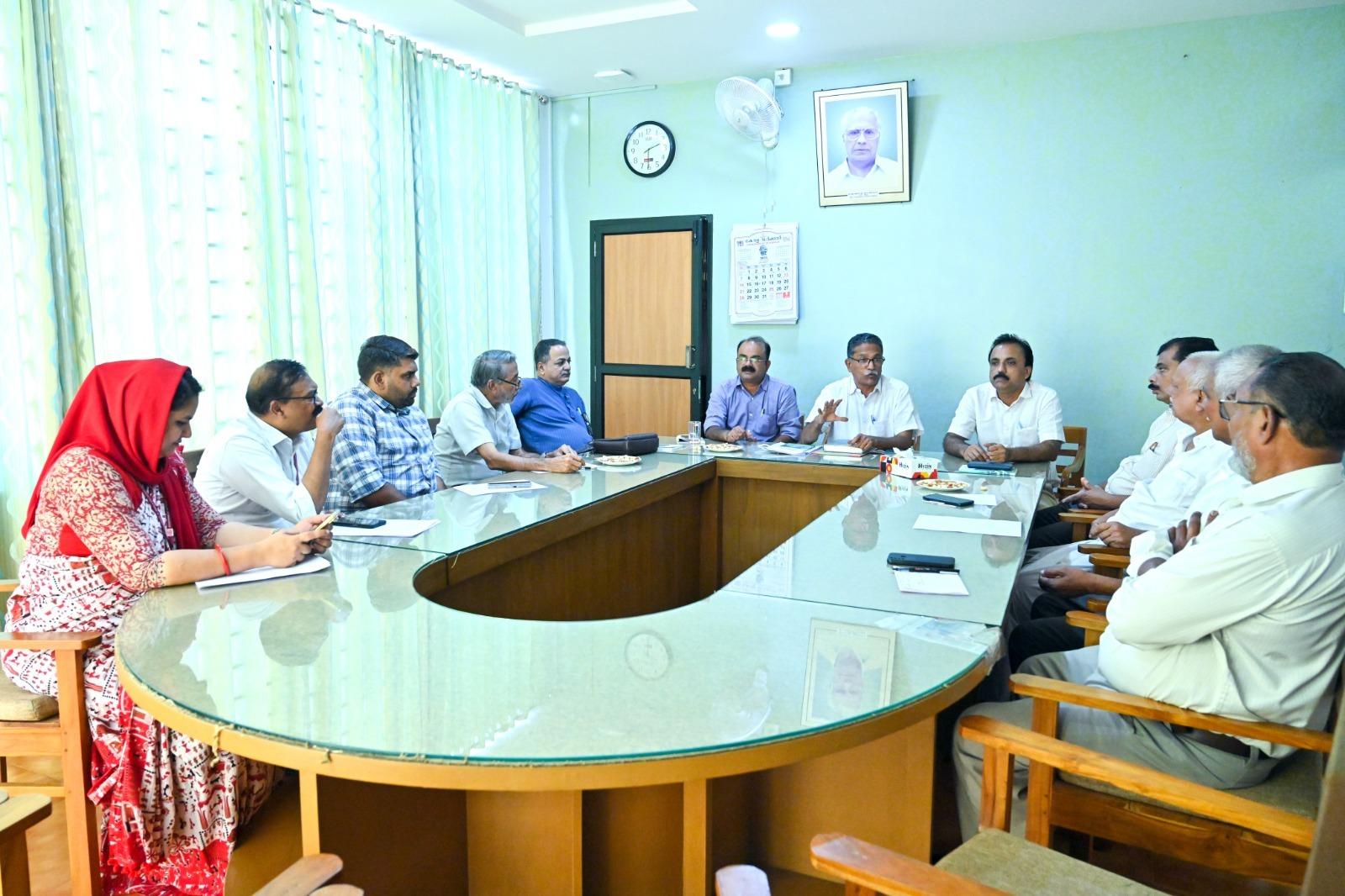 University of Calicut Inspection Committee Visit for Autonomous Conferment
